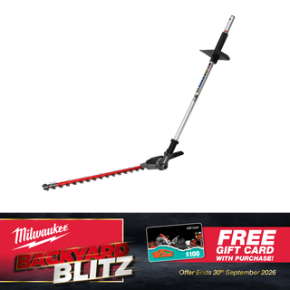 Milwaukee QUIK-LOK Outdoor Power Head Hedge Trimmer Attachment