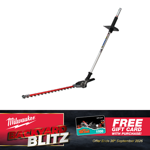 Milwaukee QUIK-LOK Outdoor Power Head Hedge Trimmer Attachment