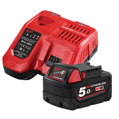 Milwaukee M18 Starter Pack 1 x M18B5 18V 5Ah