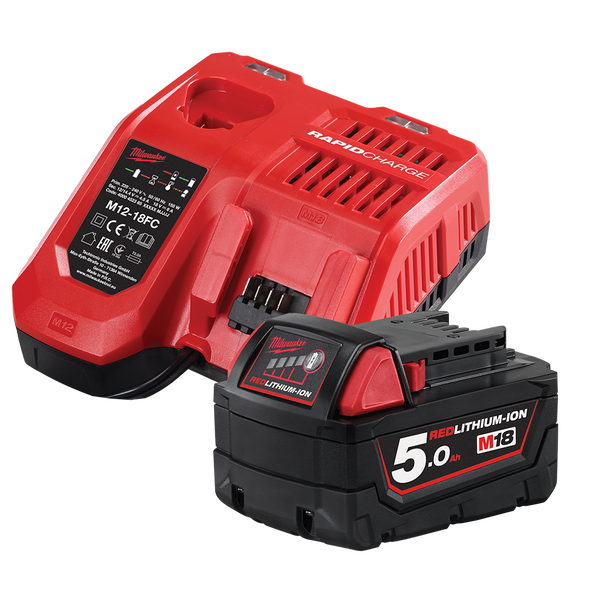 Batería Milwaukee M18 B5 18V. 5.0 Ah - Milwaukee