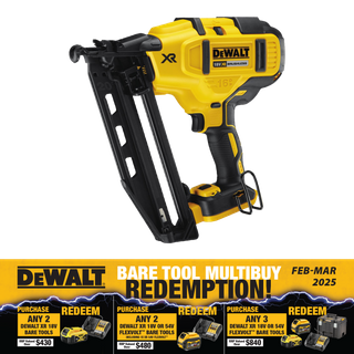 Dewalt battery best sale finish gun