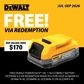 DEWALT Cordless Finish Nailer 16Ga Brushless 18v - Bare Tool