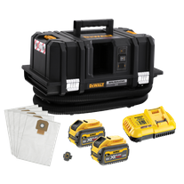 DEWALT Flexvolt Cordless Wet/Dry Vacuum Dust Extractor M Class 54v 6Ah