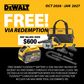 DEWALT Flexvolt Cordless Wet/Dry Vacuum Dust Extractor M Class 54v 6Ah