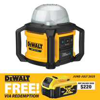 DeWalt Cordless Area Light with Tool Connect 18V - Bare Tool