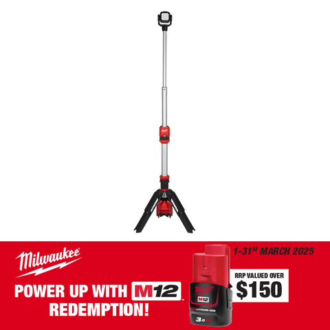 Milwaukee M12 Stand Area Light - Bare Tool