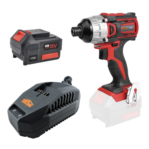 XHD Lithium Cordless Impact Driver 18V 5Ah Kit