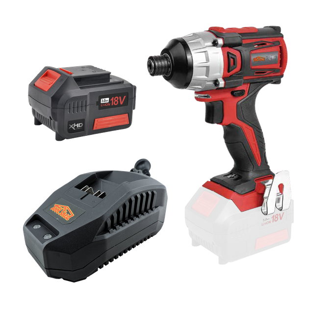 Buy ToolShed XHD Cordless Impact Driver 18V 3Ah Kit online in New ...