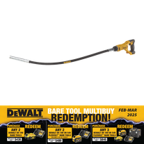 DeWalt Cordless Concrete Vibrator 1.2m 18V - Bare Tool