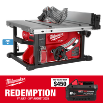 Milwaukee M18 FUEL ONE-KEY Cordless Table Saw 210mm 18V - Bare Tool