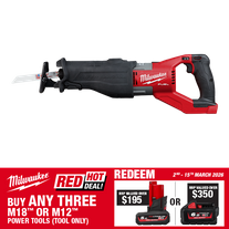Milwaukee M18 FUEL Cordless HD Reciprocating Saw 18V - Bare Tool