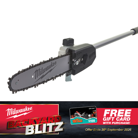 Milwaukee QUIK-LOK Outdoor Power Head Pole Saw Attachment