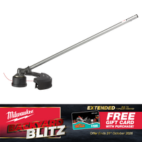 Milwaukee QUIK-LOK Outdoor Power Head Line Trimmer Attachment