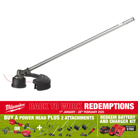 Milwaukee Outdoor Power Head Line Trimmer Attachment