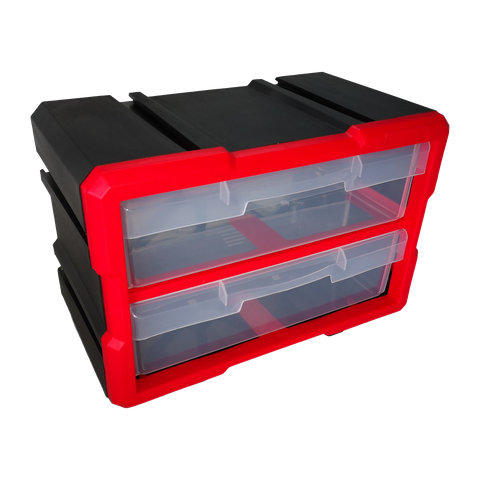 ToolShed Storage Container 2 Drawer Stackable