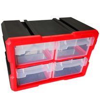 ToolShed Storage Container 4 Drawer Stackable