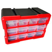 ToolShed Storage Container 12 Drawer Stackable
