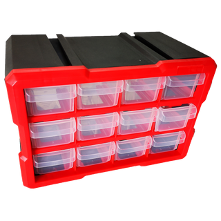ToolShed Storage Container 12 Drawer Stackable