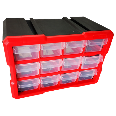 ToolShed Storage Container 12 Drawer Stackable