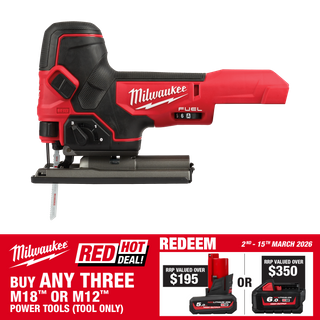 Milwaukee M18 FUEL Cordless Barrel Grip Jigsaw Brushless 18V - Bare Tool
