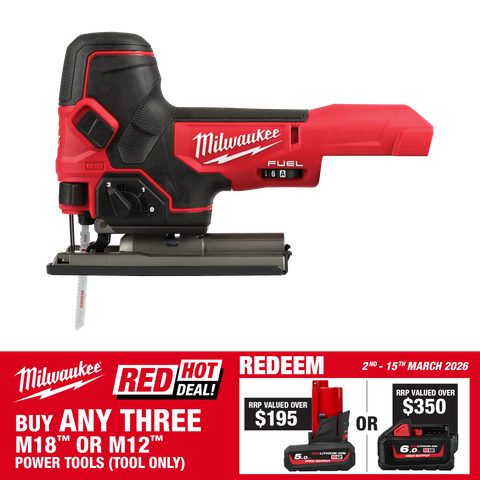 Milwaukee M18 FUEL Cordless Barrel Grip Jigsaw Brushless 18V - Bare Tool