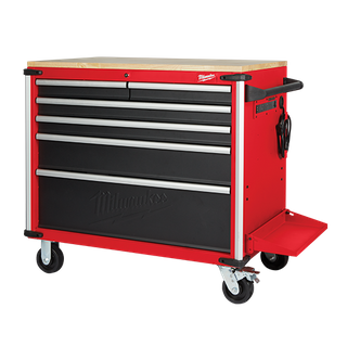 Milwaukee 40in Mobile Work Bench Wood Top