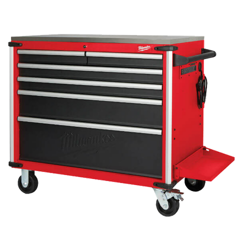 Milwaukee 40in Mobile Work Bench Steel Top