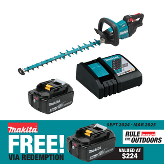 Makita LXT Cordless Hedge Trimmer Brushless 600mm 18V 5Ah