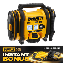 DeWalt Cordless Inflator 18V - Bare Tool