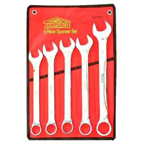 ToolShed Spanner Set R&O 5pc 27-36mm