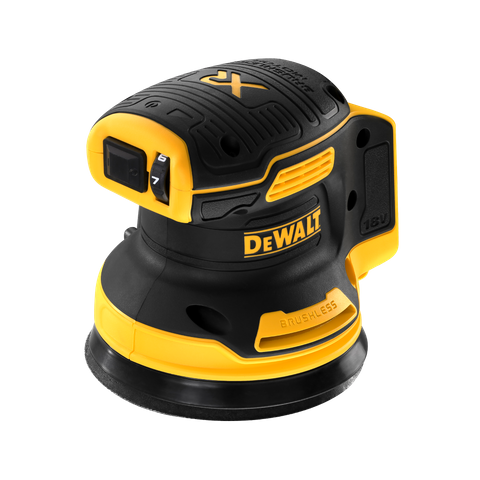 DeWalt Cordless Random Orbital Sander 125mm 18V - Bare Tool