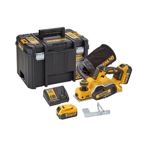 DeWalt Cordless Planer Kit 18v 5Ah