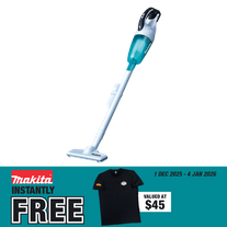 Makita LXT Cordless Stick Vacuum White 18V - Bare Tool