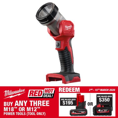 Milwaukee M18 Cordless LED Work Light 18V - Bare Tool