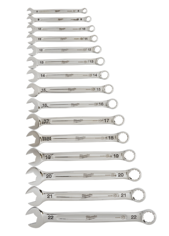 Milwaukee R&O Spanner Set Metric 15pc