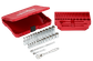Milwaukee Socket Set 1/4in Dr Metric 28pc