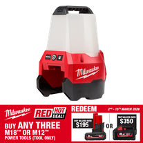 Milwaukee M18 LED Area Light 2200lm 18V - Bare Tool