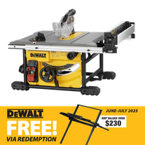 DeWalt Table Saw Light Duty 210mm 1850W