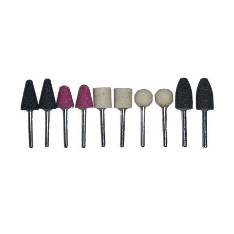 ToolShed Mounted Stones 3mm Shaft 10pk