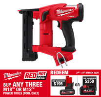 Milwaukee M18 FUEL Cordless Crown Stapler 18Ga 18V - Bare Tool