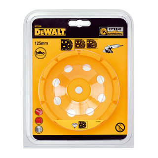 DeWalt Diamond Grinding Cup 125mm Single Row