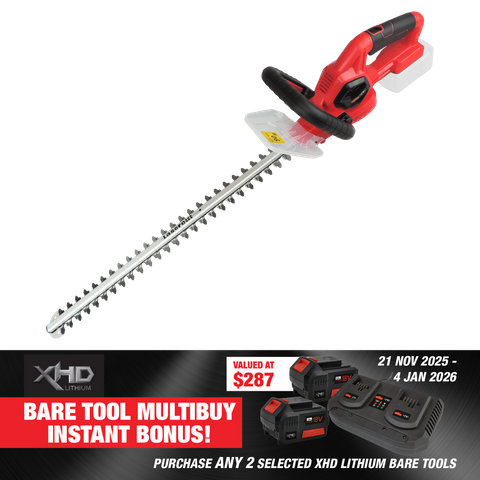 XHD Lithium Cordless Hedge Trimmer 610mm 18V - Bare Tool