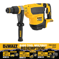 DeWalt Flexvolt Rotary Hammer Drill Brushless 10.5J SDS Max 54v - Bare Tool