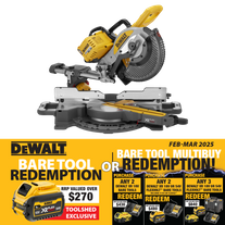 DeWalt FLEXVOLT Cordless Mitre Saw Brushless 254mm 54V - Bare Tool