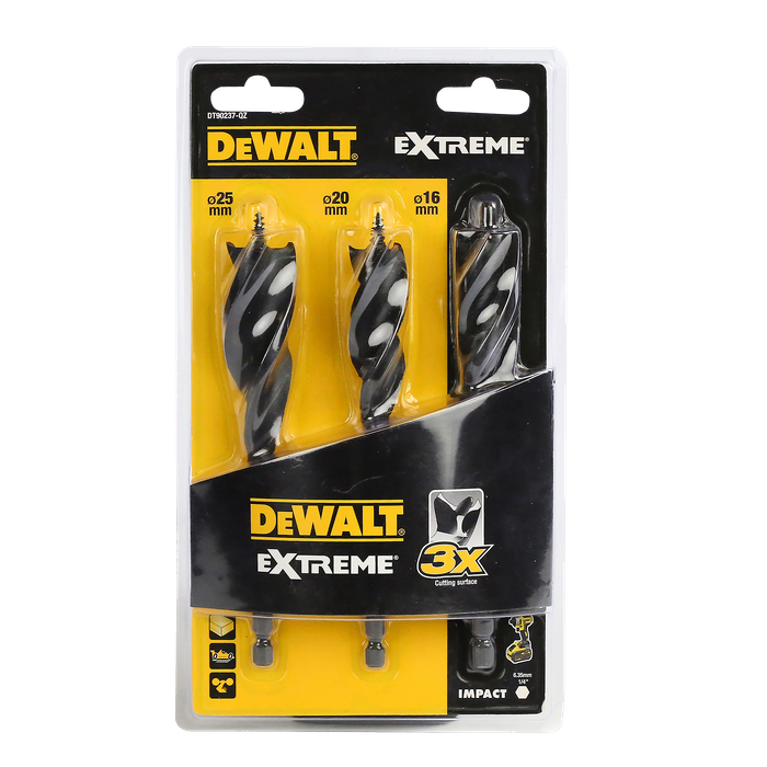 Dewalt spade 2025 bit set