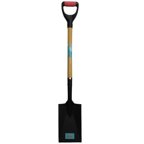 ToolShed Spade with Wooden Handle