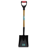 ToolShed Square Mouth Shovel with Wooden Handle