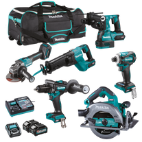 Makita XGT Cordless Combo Kit Brushless 115G 6pc 40V 4Ah