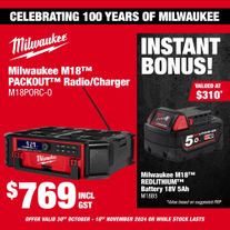 Milwaukee M18 PACKOUT Radio/Charger