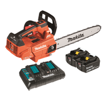 Makita LXT Cordless Chainsaw Brushless Top Handle Orange 14in 36V (2x18V) 5Ah